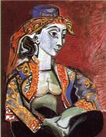 Picasso, Pablo - woman in a turkish jacket